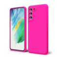 thumbnail image 1 of oakxco - Funda de silicona líquida para Samsung Galaxy S21 FE 5G, color sólido fluorescente, delgada, 1 of 7