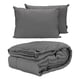 thumbnail image 1 of Edredón King Size Homy Gris + Almohadas 2Pack, 1 of 7