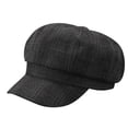 thumbnail image 2 of Hot Sales Under $5 Black Beret Hat GIJNRIUIUA Women Winter Solid Hat Beret Cap Korean Painter Newsboy Newsies Cabbie Hat, 2 of 3