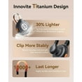 thumbnail image 3 of Hollyland Lark M2S Microphone Lavalier Sans Fil (Type - C RX) pour iPhone 15/16 et Android, Pince en Titane, 3 of 5