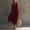 *Wine, variant on ClodeEU Women's Halter Neck Sleeveless Midi Dress,Casual A Line Flowy Sundress with Pockets Black,Women's Plus L