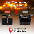 thumbnail image 3 of Hot Air Fan Fireplace Fan Blade Of Fan Burning Wooden Box, 3 of 5