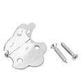 thumbnail image 2 of 3 Strings Guitar Hinge Portable Universal Musical Instrument Mounting Screws Brass Plating Tailpiece Musical Instrument Components Accessories with Mounting Screws, 2 of 7