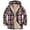 Pink, variant on Womens Sherpa Fleece Lined Flannel Jacket Button Down Plaid Lightweight Flannel Shirt Jacket Women