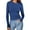 Dark Blue, variant on Summer Tops for Women Viikei Fall Womens Tops Long Sleeve,Women's Casual Round Neck Long Sleeve Solid T-shirt Tops Blouse Wine L