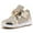 Gold, variant on Toddler Glitter Shoes Girls Flashing Cute Bowknot Sneakers (7 Toddler,Silver)
