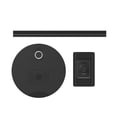 thumbnail image 3 of Soporte Para Auriculares De Escritorio Función De Carga Inalámbrica Negro Metal Estable Antideslizante Soft Top Soporte Universal Para Auriculares Para Teléfono Inteligente De Oficina En Casa Vogacara EL007150-00, 3 of 5
