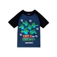 thumbnail image 2 of Minecraft Boys Halloween Short Sleeve Top and Pant Pajama Set, 2-Piece, Sizes 4-12, 2 of 3