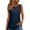 Navy, variant on ZyeKqe Tank Tops for Women Summer Loose Fitted Flowy Tunics Scoop Neck Lace Sleeveless Tops