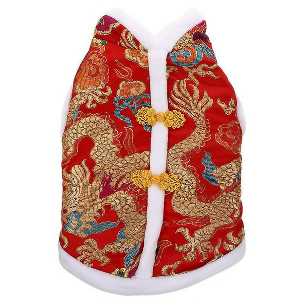 Ropa para perro de Año Nuevo Allinless Tamaño S M L