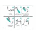 thumbnail image 2 of Portable Bidet, Travel Bidet, Handheld Bidet Sprayer Mini Handheld Bidet For Personal, Hygiene Care, 450ml, 2 of 5