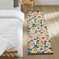 thumbnail image 3 of Yayeee Runner Rug for Bedroom 2'x6' Machine Washable Hallway Non Slip Mat, Floral Blooms, 3 of 8