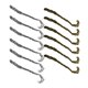 thumbnail image 2 of Bookmark Portable Forma Animal Anti-Rust Rust Bookmarker Office Biblioteca Biblioteca Mark Mark Joyería Haciendo accesorios 12 Piezas Noticed HA010599-00, 2 of 7