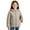 Khaki, variant on XUNKUSGA Girls Puffer Jacket 1-14 Years Solid Color Full Zip Up Quilted Jacket Winter Waterproof Girls Winter Coat Lightweight Warm Hooded Down Jacket with Pockets Beige