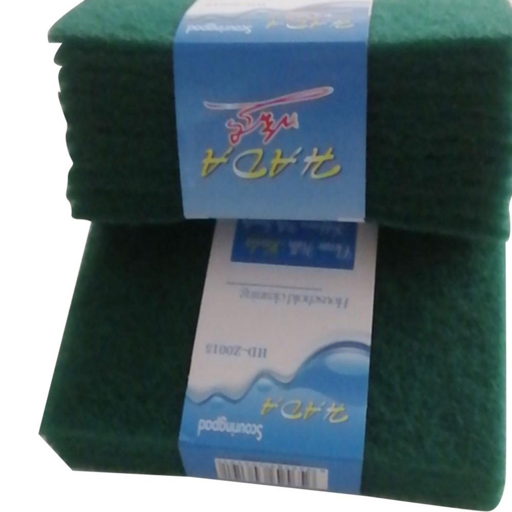 5 Pk =20 ) Scrub Buddies Green Pads Heavy Duty Scouring Cleaning 4 Each 4x  6