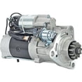 thumbnail image 2 of New Starter Compatible With Peterbilt 362 Caterpillar C12/C15 Cummins ISX 1997-2006 By Part Numbers 410-48330 1179R 19521 D61-6002-004 M009T71479 M9T71479 PC1479 SMT0393, 2 of 7