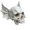 White, variant on Halloween Bat Skull Figurine with Wings, 7.1" Gothic Resin Hand-Painted Skeleton Decor for Tabletop, Spooky White Ornament for Indoor Outdoor Party Display