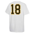thumbnail image 3 of Youth Mitchell & Ness Willie O'Ree White Boston Bruins Name & Number T-Shirt, 3 of 3