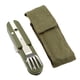 thumbnail image 2 of 2x Desmontable quatre en un Conjunto de cubiertos de Camping con cuchillo de tenedor abridor de botellas portátil de material acero inoxidable de vajil Sharpla Cuchara y tenedor al aire libre, 2 of 8