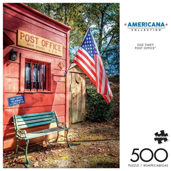 Buffalo Games - Americana Collection - Old Timey Post Office - 500 Piece Jigsaw Puzzle