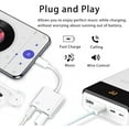 thumbnail image 6 of USB C to 3.5mm Headphone and Charger Adapter,2-in-1 USB Type C to Aux Audio Jack and PD Fast Charging Dongle Cable Cord for iPhone 15 Pro Max Plus,Galaxy S20 S21 S22 S23 Ultra,iPad Pro,Pixel, 6 of 10