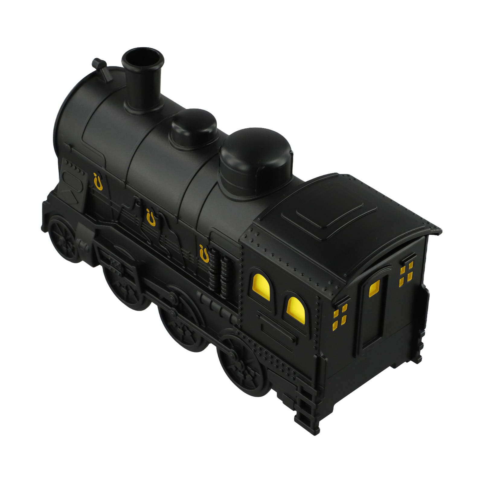 Goodhd Usb Steam Train Essential Oil Diffuser 300Ml Train Humidifier With Telecontrol-Black