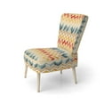 thumbnail image 3 of Designart "Vintage Boho Emerald Charm" Upholstered Modern Accent Chair and Boho Abstract Arm Chair, 3 of 5