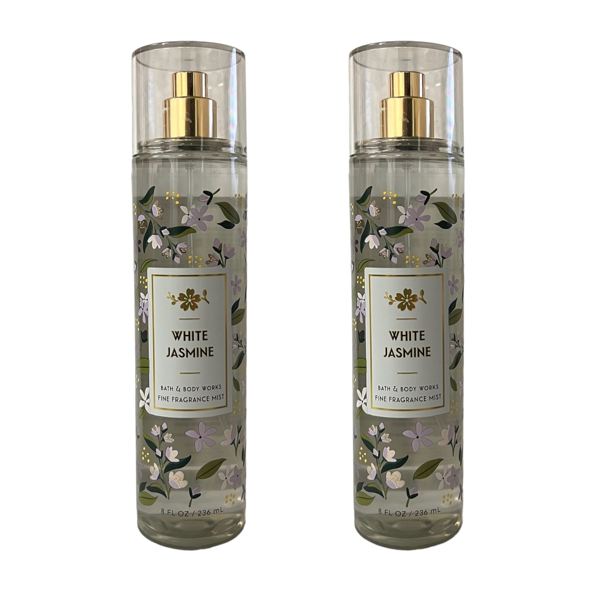 Bath and Body Works White Jasmine Fine Fragrance Mist Set 8 fl oz 2