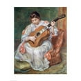 thumbnail image 2 of Posterazzi BALXIR37654 The Guitar Player 1897 Poster Print by Pierre-Auguste Renoir - 18 x 24 in., 2 of 4