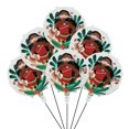 thumbnail image 3 of Juego de 6 globos de aluminio de la princesa Sofía, Blancanieves, Le Pei y Jasmine de Disney, juguetes para niñas, decoración de cumpleaños, suministros para fiestas de baby shower, 3 of 5