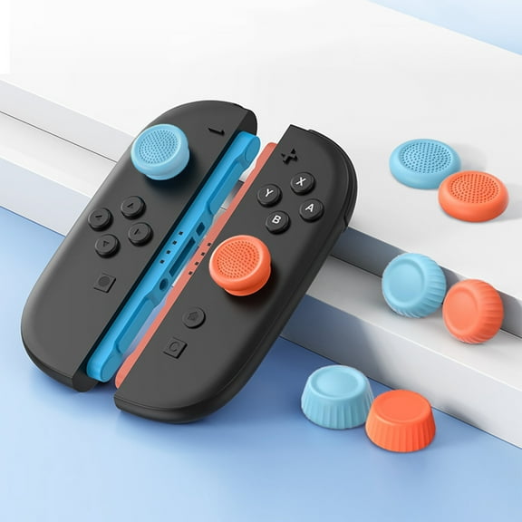 Thumb Grips for Nintendo Switch 2 (2025 Upgraded Anti-Slip), Thumb Grip Caps Enhanced Gaming Grip, Comfortable & Durable