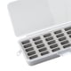 thumbnail image 4 of Caja de bobinas de 30 rejillas, caja de bobinas para el hogar con orificio para colgar, organizador de bobinas para Gris, 4 of 9