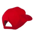 thumbnail image 4 of Baseball Outline Embroidered Cap - Red OSFM, 4 of 5