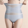 thumbnail image 2 of KIJBLAE Women's High Waist Tummy Control Shapewear Body Shaper Slimming Underwear Breathable Seamless Butt Lifter Control Panties Gray L, 2 of 3