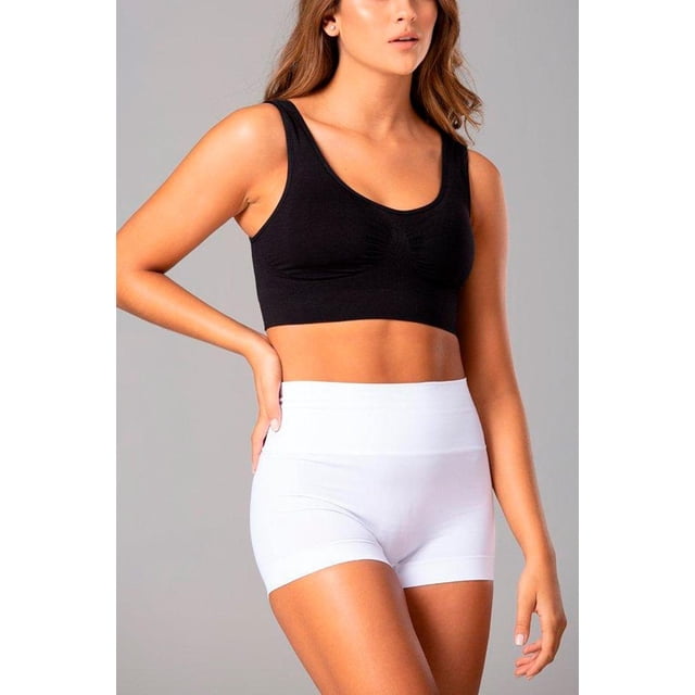 Top Copas Tira Ancha Seamless (DJ17L4) negro S Diane & Geordi Colombia DJ17L4