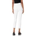 thumbnail image 2 of V.I.P. JEANS Women's Fray Skinny Distressed Ripped Juniors Plus, White-Hem Bottom, 1, 2 of 2