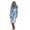 262-Light blue, variant on ZSQDM Nightgowns for Women, Women Winter Plush Lengthened Shawl Bathrobe Home Clothes Long Sleeved Robe Coat Purple XXXL