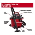 thumbnail image 3 of CMXEVBE17595 16 Gallon 6.5 Peak HP Wet/Dry Vac, Heavy-Duty Shop Vacuum with Attachments, 3 of 5
