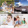 thumbnail image 4 of ZHAOCHENG Fiambrera con calefacción, calentador de alimentos eléctrico para adultos, calentador de alimentos portátil de 40 W para coche, lonchera autocalentable para el trabajo con tenedor y cuchara, 4 of 5