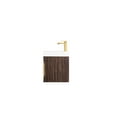 thumbnail image 1 of James Martin Vanities 388V16wg Columbia 16" Wall Mounted Single Basin Birch Wood Vanity, 1 of 7