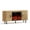 Medium Wood, variant on 65" Medium Wood Engineered Wood Fluted Fireplace TV Stand for TVs up to 75"