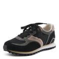 thumbnail image 2 of PATRIZIA FIODH Women’s Retro Fashion Sneaker – Mixed Material Lace-Up with Cushioned Insole, 2 of 9