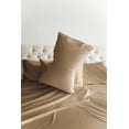 thumbnail image 4 of Hotel Quality Luxurious & Soft 4 Piece Sheet Set – 100% Long Staple Egyptian Cotton, Beige, Deep Pocket 15 Inch, Ultra-Breathable, Wrinkle-Resistant Bedding (Queen), 4 of 6