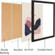 thumbnail image 4 of Cuadro de pared enmarcado con diseño de río de montaña bohemio, impresiones minimalistas en papel, póster de arte de pared lunar, impresiones artísticas, decoración de pared con marco negro, 4 of 8