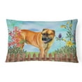 thumbnail image 1 of Carolines Treasures CK1208PW1216 Boerboel Mastiff Spring Canvas Fabric Decorative Pillow, 1 of 3