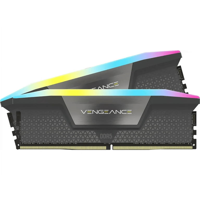 CORSAIR Vengeance RGB 64GB (2x32GB) DDR5 6000 Desktop Memory