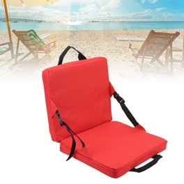 Coussin De Stade Pliable – Tissu Oxford 600D, Dossier, Filet, Boucle Réglable – Kaki, 621g – Pour Camping, Parc, Pêche, Randonnée