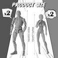 thumbnail image 4 of 4 Juegos de Figuras de AccióN de Dibujo Artistas Corporales Modelo de Figura de PVC Modelos de Dibujo Figura de Maniquí de Dibujo, 4 of 7