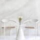 thumbnail image 2 of Mesa Auxiliar Larisa Blanca Minimalista De Aluminio, 2 of 3