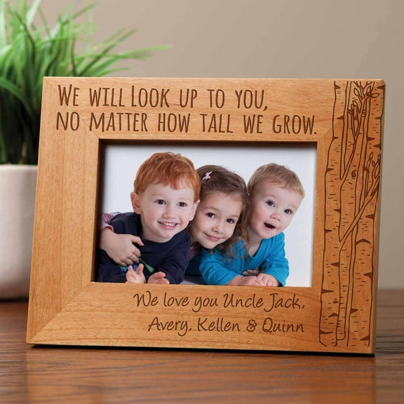 Personalized We Will Look Up To You Frame
